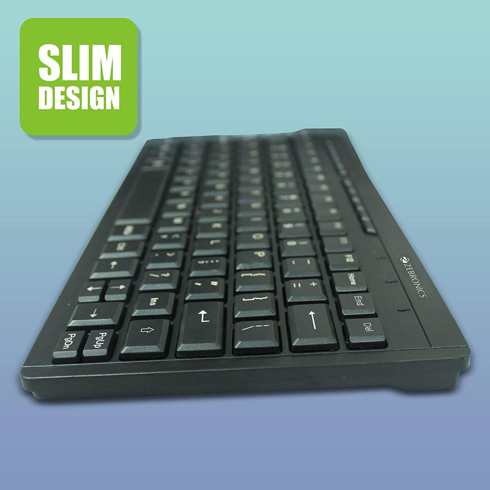 Buy Zebronics ZEB-K04 Wired Keyboard with Dedicated Multimedia